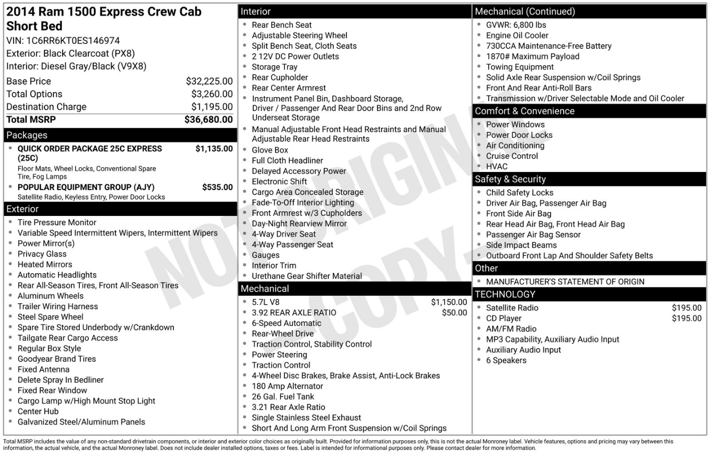 ram ram 1500 pickup 2014 1C6RR6KT0ES146974 image ram ram 1500 pickup 2014 1C6RR6KT0ES146974 image
